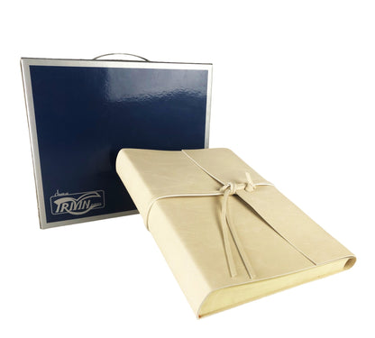 Album Fotografico - DOUBLE LUX - in Ecopelle Lux Bicolore (Personalizzabile)