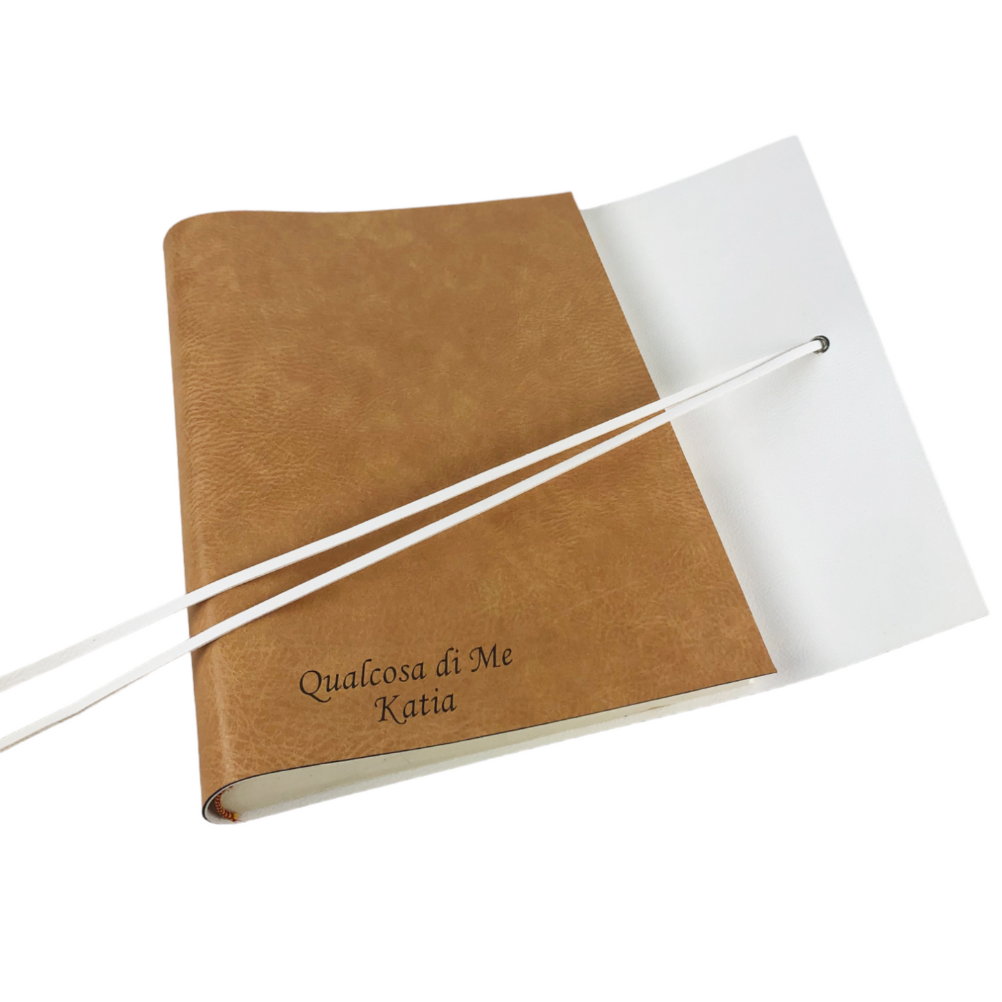 Album Fotografico - DOUBLE ONE - in Ecopelle Lux Bicolore (Personalizzabile)