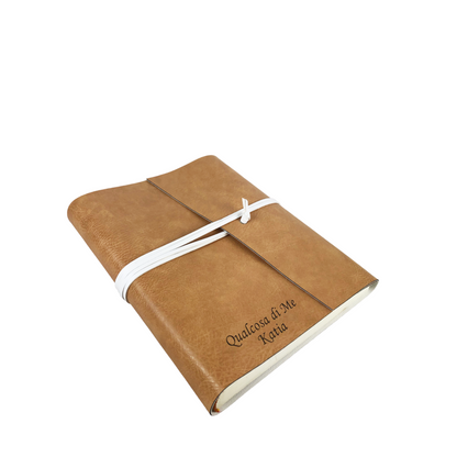 Album Fotografico - DOUBLE ONE - in Ecopelle Lux Bicolore (Personalizzabile)