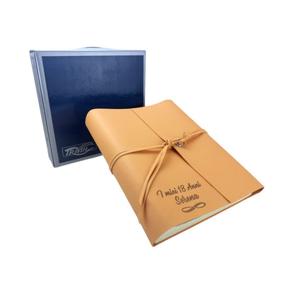 Album Fotografico - DOUBLE SOFT - in Ecopelle Lux, Bicolore o Monocolore (Personalizzabile)