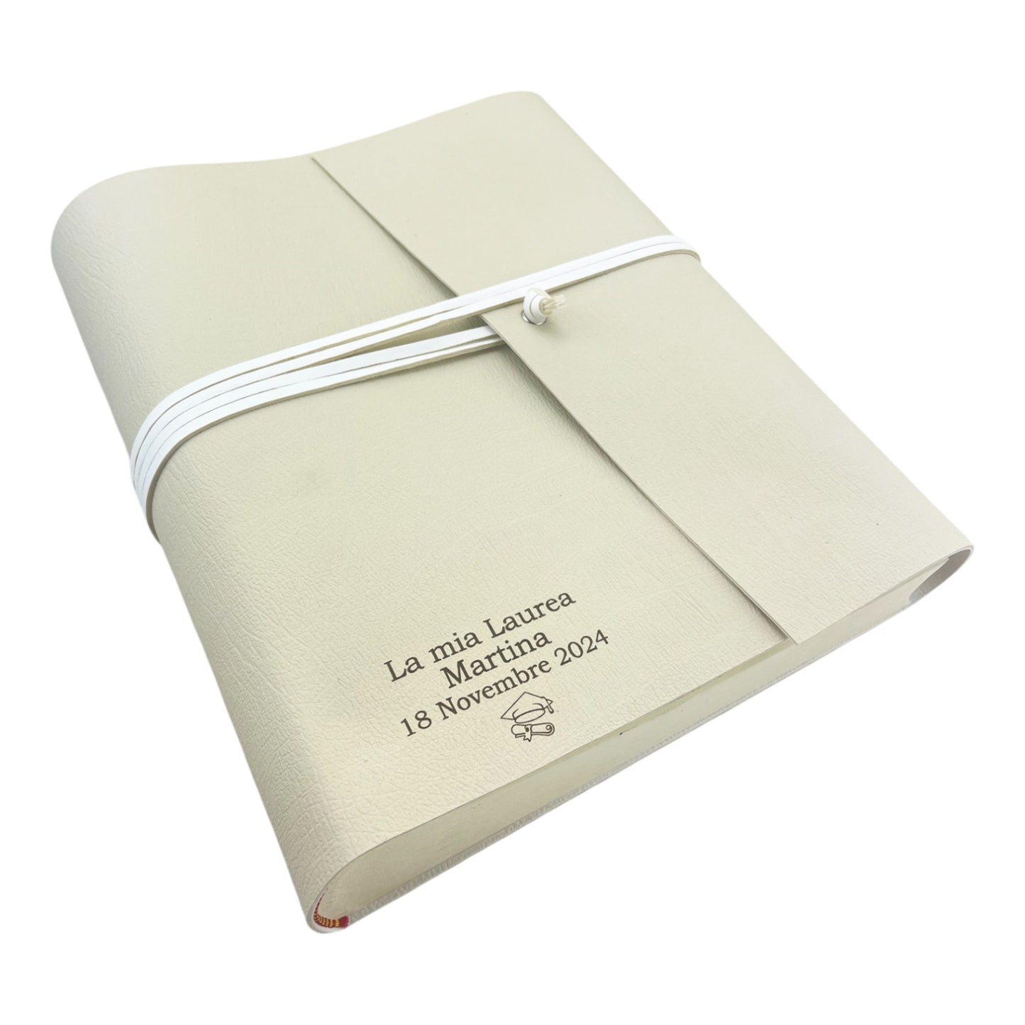 Album Fotografico - DOUBLE TWO - in Ecopelle Lux Bicolore (Personalizzabile)
