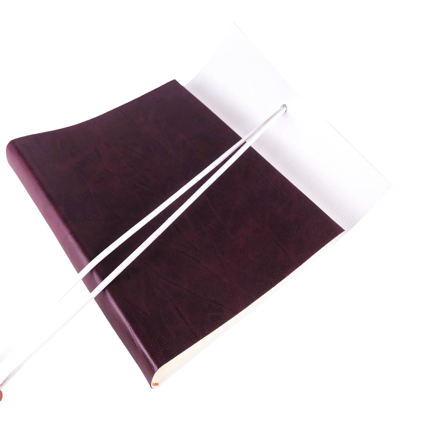 Album Fotografico - DOUBLE LUX - in Ecopelle Lux Bicolore (Personalizzabile)