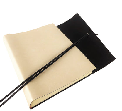 Album Fotografico - DOUBLE LUX - in Ecopelle Lux Bicolore (Personalizzabile)