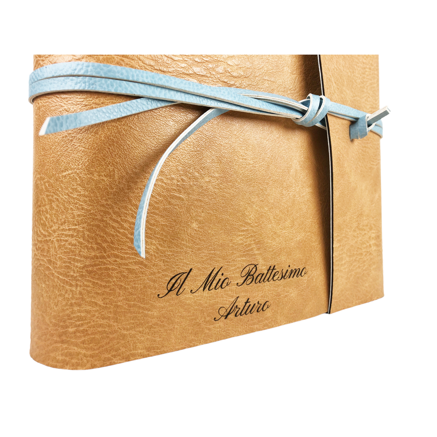 Album Fotografico - DOUBLE ONE - in Ecopelle Lux Bicolore (Personalizzabile)