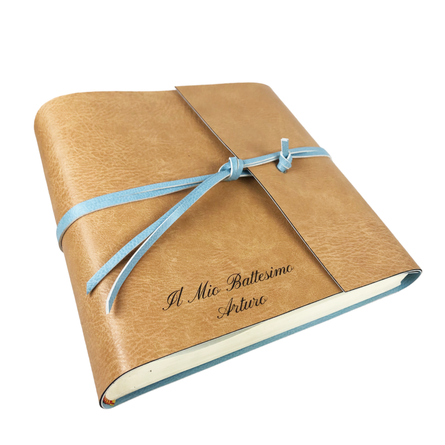 Album Fotografico - DOUBLE ONE - in Ecopelle Lux Bicolore (Personalizzabile)