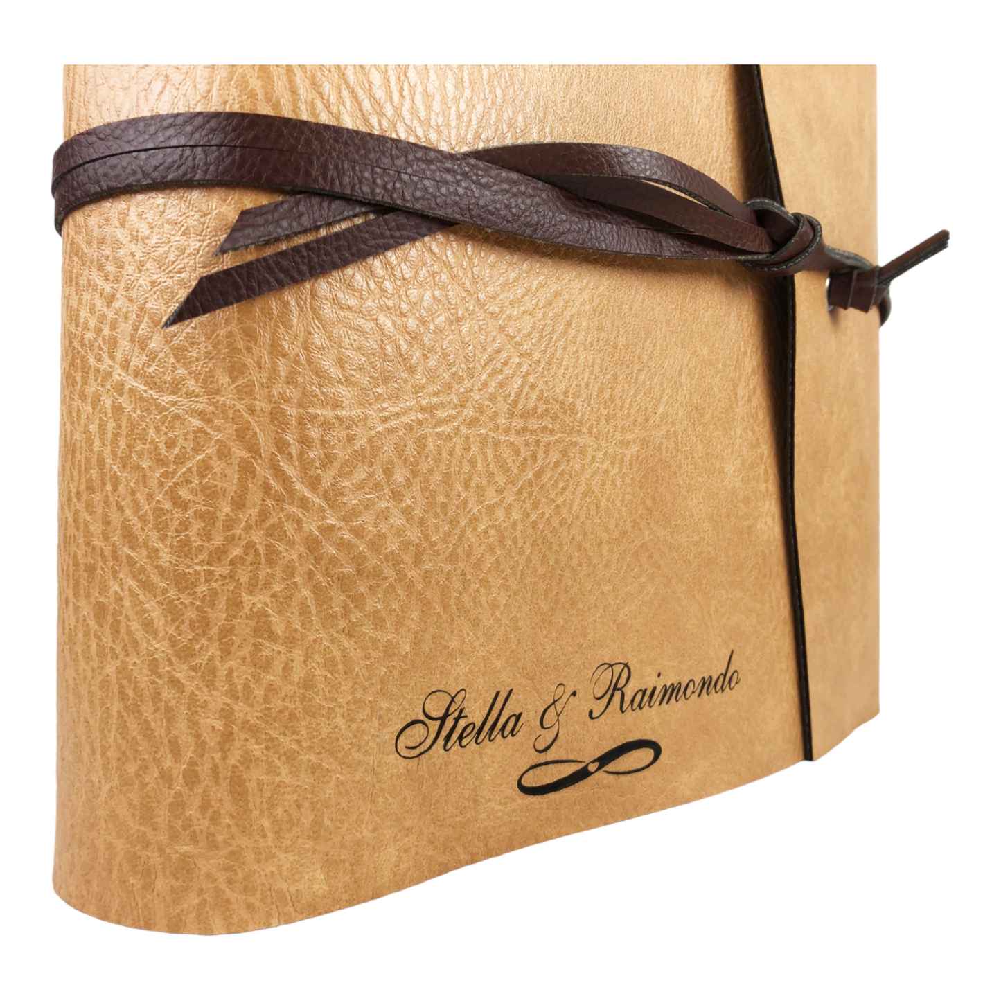 Album Fotografico - DOUBLE ONE - in Ecopelle Lux Bicolore (Personalizzabile)