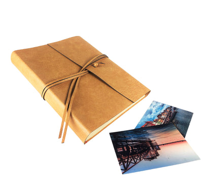 Album Fotografico - DOUBLE ONE - in Ecopelle Lux Bicolore (Personalizzabile)