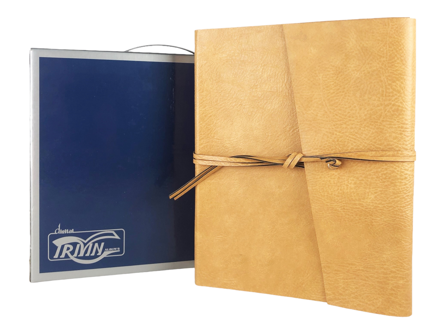 Album Fotografico - DOUBLE ONE - in Ecopelle Lux Bicolore (Personalizzabile)