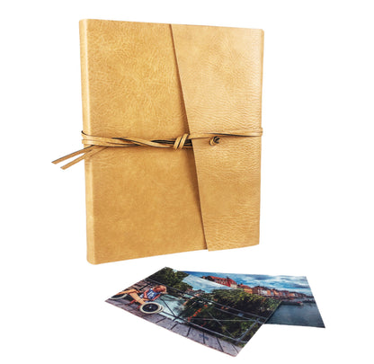 Album Fotografico - DOUBLE ONE - in Ecopelle Lux Bicolore (Personalizzabile)