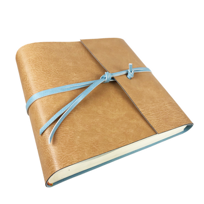 Album Fotografico - DOUBLE ONE - in Ecopelle Lux Bicolore (Personalizzabile)