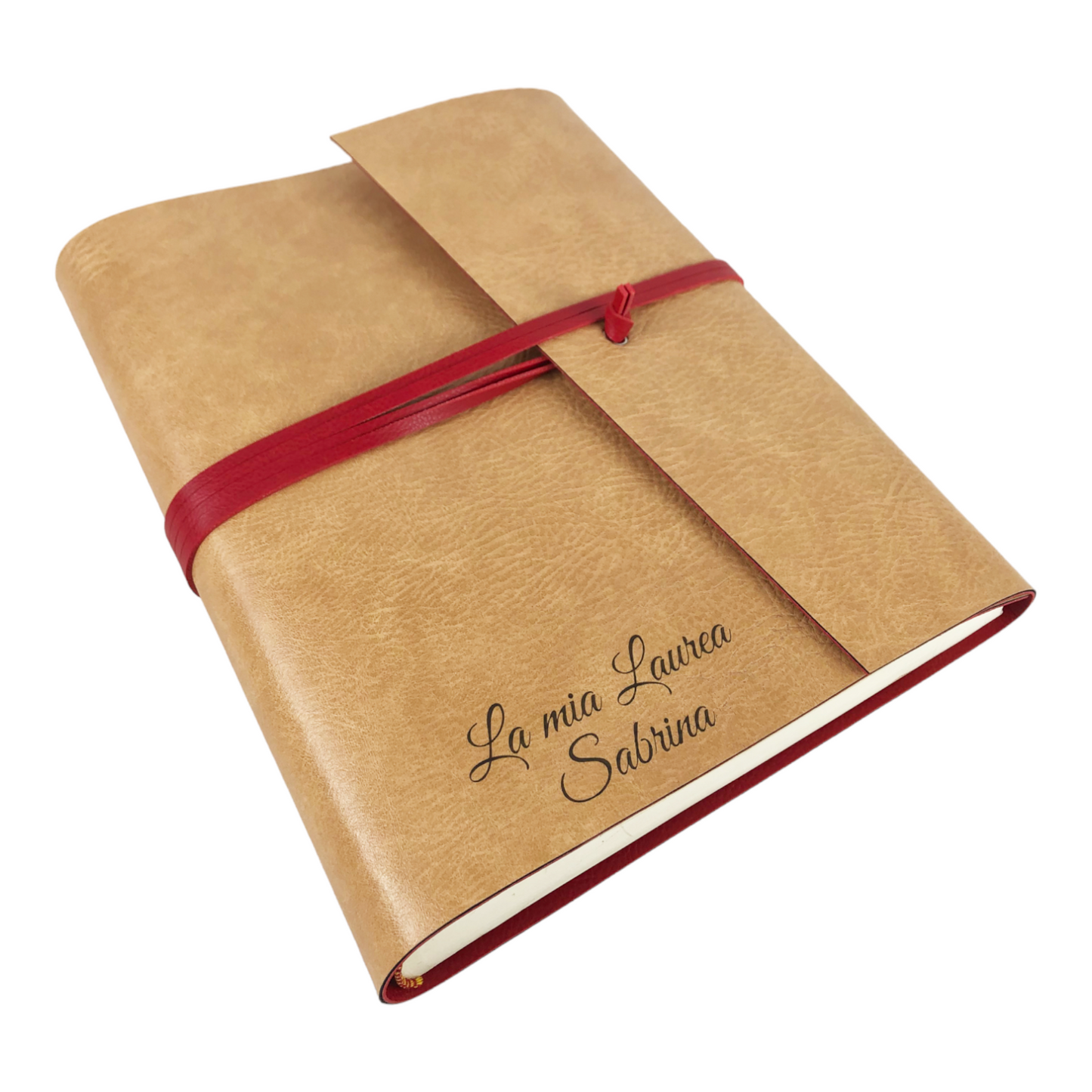Album Fotografico - DOUBLE ONE - in Ecopelle Lux Bicolore (Personalizzabile)