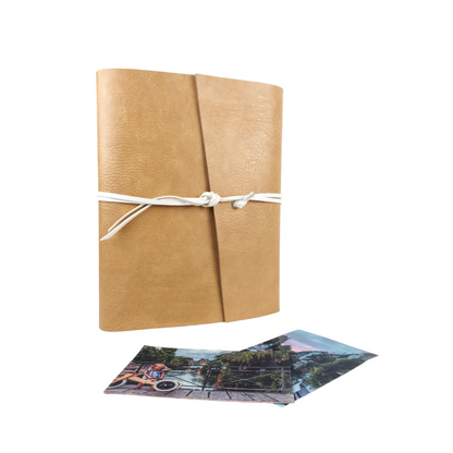 Album Fotografico - DOUBLE ONE - in Ecopelle Lux Bicolore (Personalizzabile)