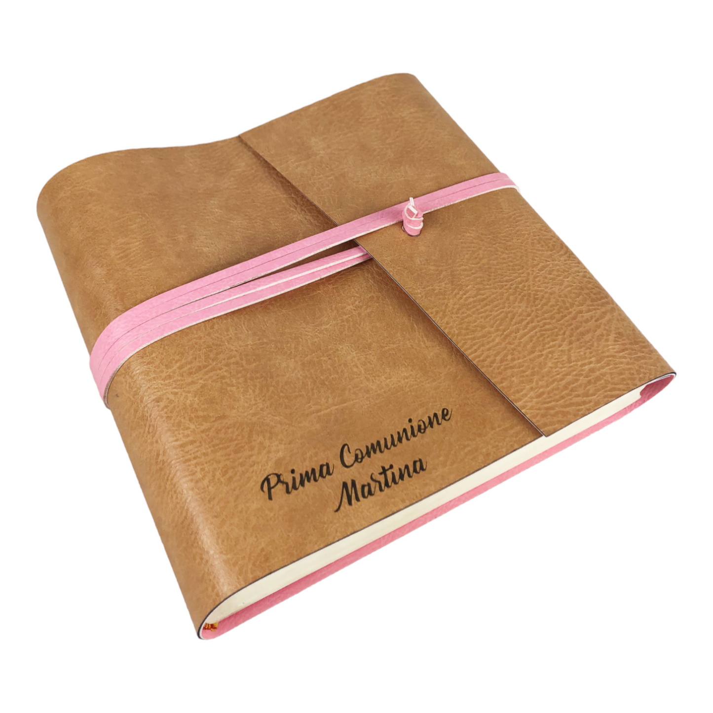 Album Fotografico - DOUBLE ONE - in Ecopelle Lux Bicolore (Personalizzabile)