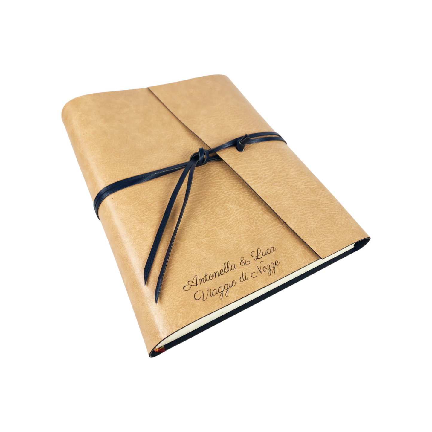 Album Fotografico - DOUBLE ONE - in Ecopelle Lux Bicolore (Personalizzabile)
