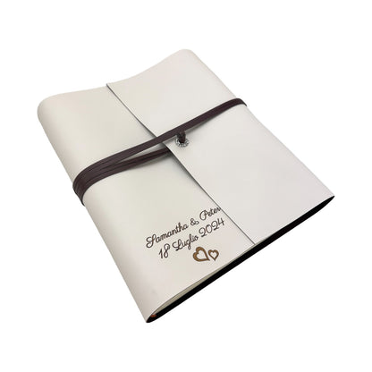 Album Fotografico - DOUBLE SOFT - in Ecopelle Lux, Bicolore o Monocolore (Personalizzabile)