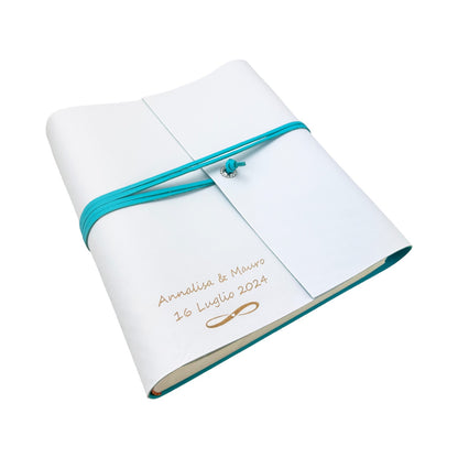 Album Fotografico - DOUBLE SOFT - in Ecopelle Lux, Bicolore o Monocolore (Personalizzabile)