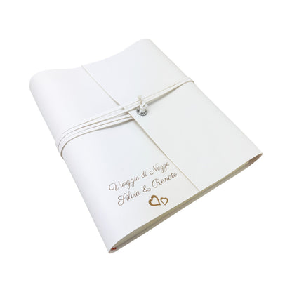 Album Fotografico - DOUBLE SOFT - in Ecopelle Lux, Bicolore o Monocolore (Personalizzabile)
