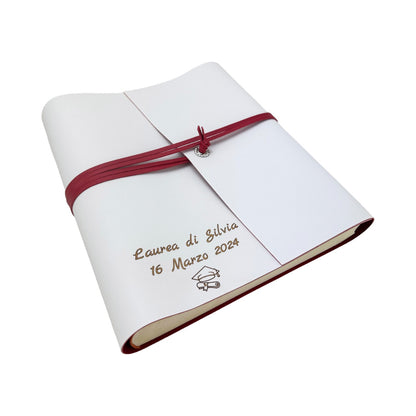 Album Fotografico - DOUBLE SOFT - in Ecopelle Lux, Bicolore o Monocolore (Personalizzabile)