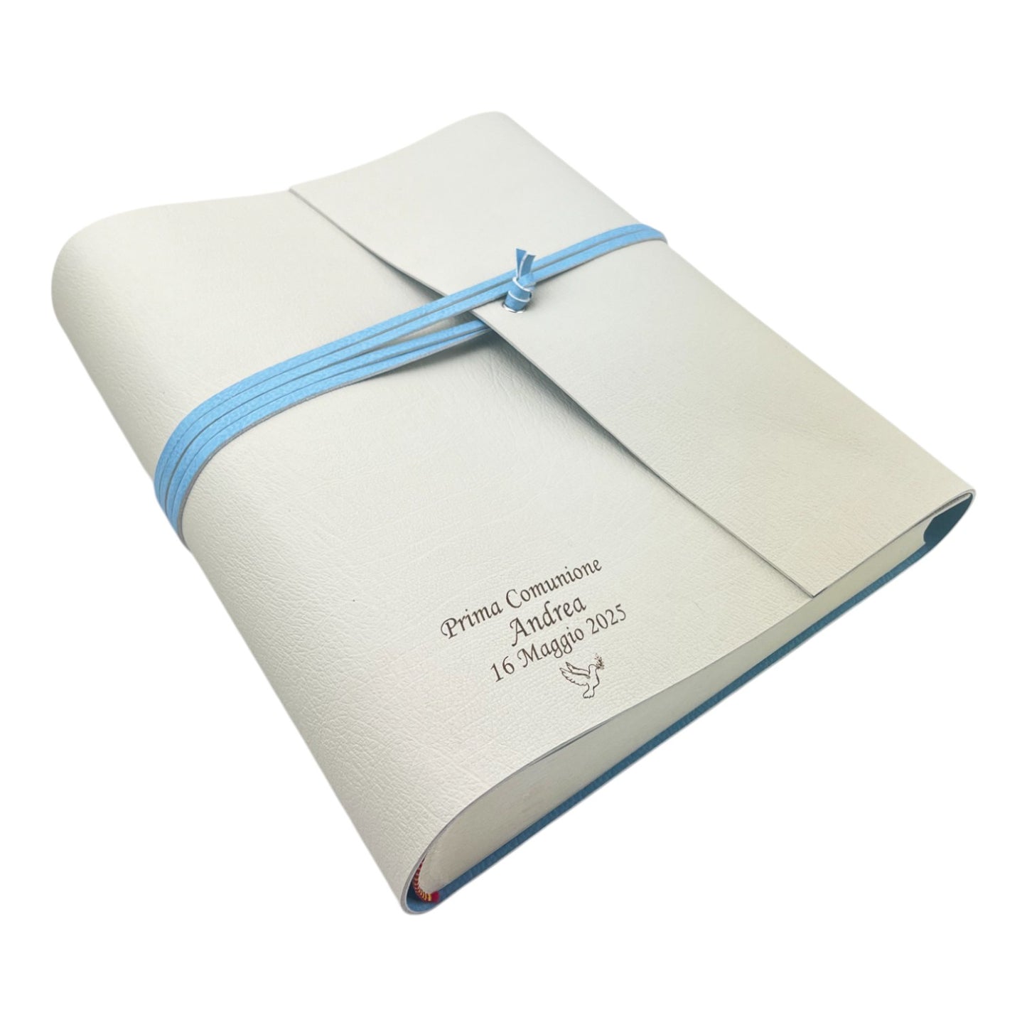 Album Fotografico - DOUBLE TWO - in Ecopelle Lux Bicolore (Personalizzabile)