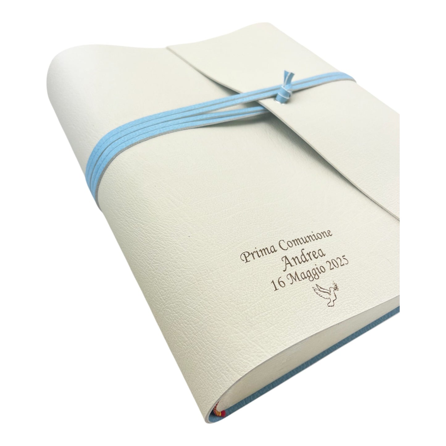 Album Fotografico - DOUBLE TWO - in Ecopelle Lux Bicolore (Personalizzabile)