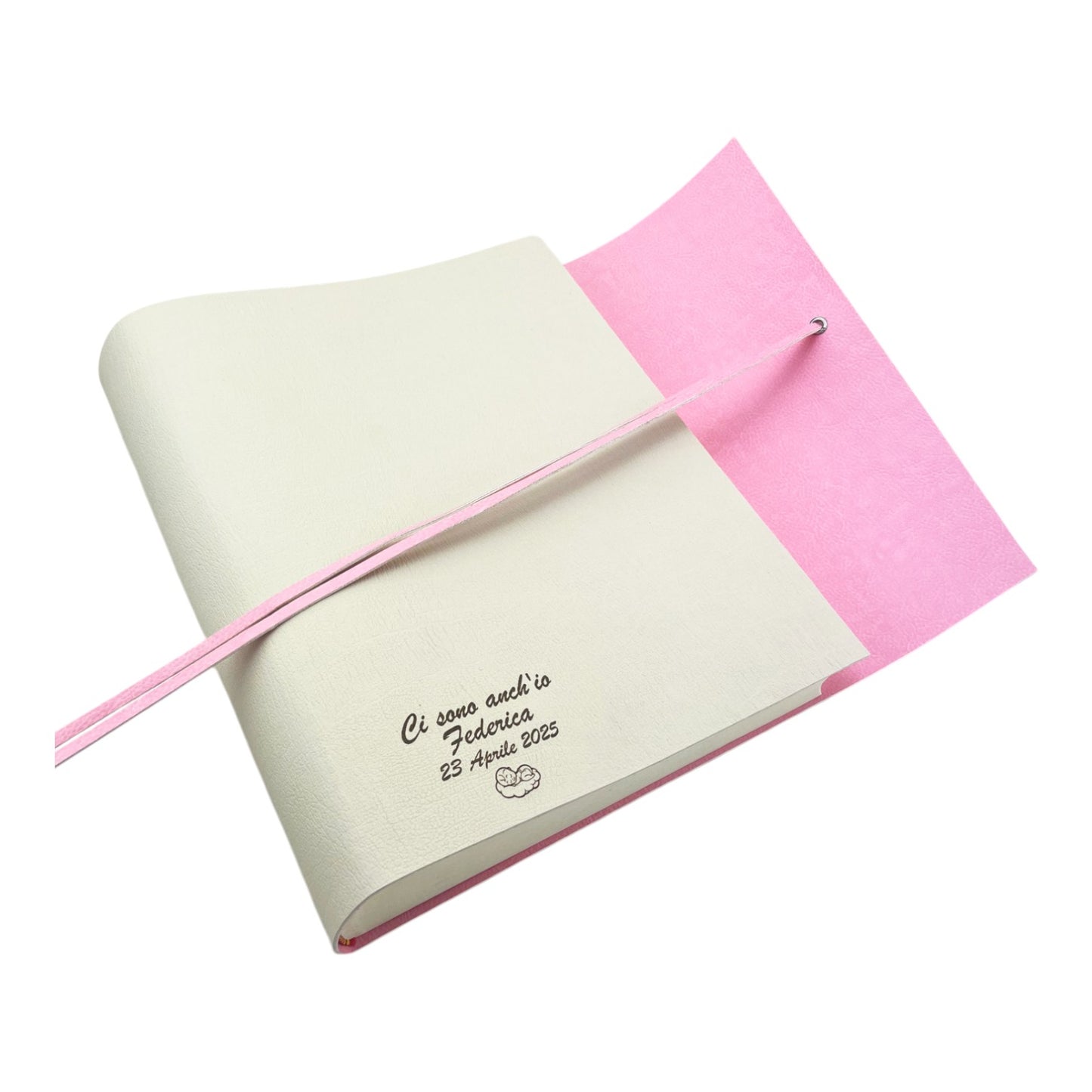 Album Fotografico - DOUBLE TWO - in Ecopelle Lux Bicolore (Personalizzabile)