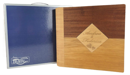 Album fotografico (Romby) in legno (Personalizzabile)