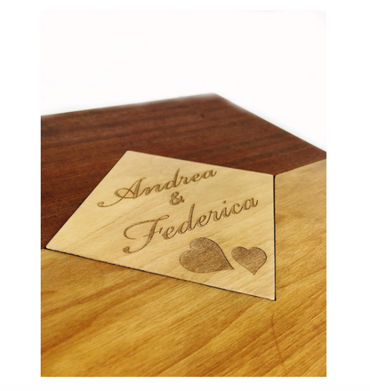 Album fotografico (Romby) in legno (Personalizzabile)