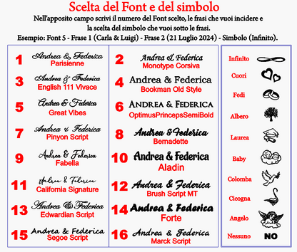 Album fotografico (Romby) in legno (Personalizzabile)